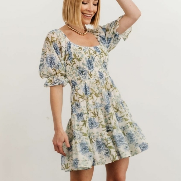 BALTIC Born Short McKenzie Smocked Dress - Picture 5 of 6